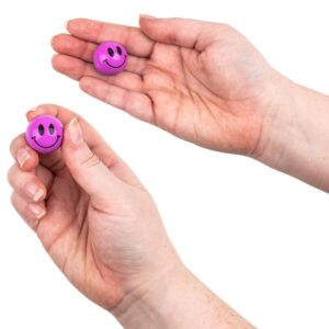 27Mm Happy Face Hi-Bounce Ball Mix - Ball In Hand Size Shot - aa Global - 27HAB2