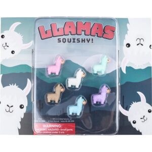 Alpaca Squishes Toys Blister Display - Alpaca Squishies Back Display Shot - aa Global - ALPADB