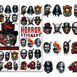 Best of horror stickers flat vending