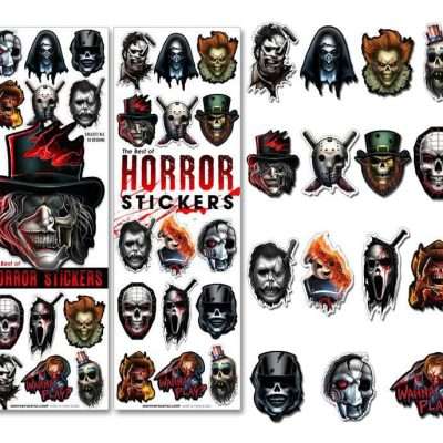 Best of horror stickers flat vending