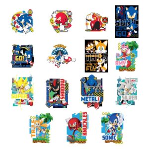 SON1FOL-Sonic The Hedgehog Stickers in Folders 300pcs