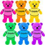 1CRAYOLA-1-Crayola Bear Plush 8.5in Asst