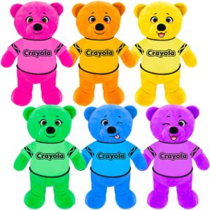 1CRAYOLA-1-Crayola Bear Plush 8.5in Asst