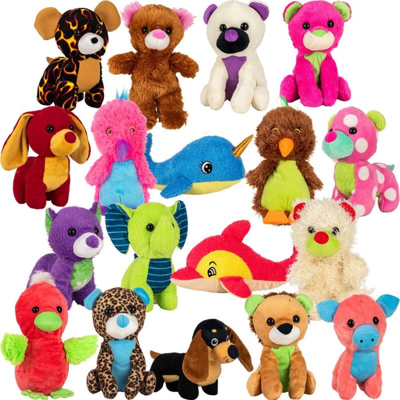 1GSMMIX43-Small Generic Plush Kit 108 pcs