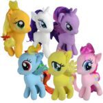 1LMLP-My Little Pony 7.5in Asst Plush