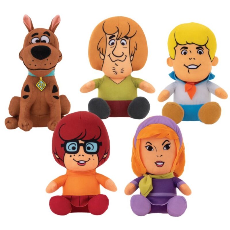 1LSDBH-Scooby-Doo Big Head Plush 6in Asst