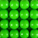 850GA-850 Count ZED Green Apple Gumballs +50 Free!