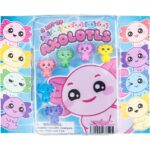 Axolotl Squishes Toys Blister Display - Product Shot - aa Global - AXOLDB