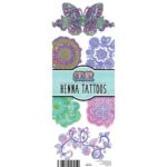 COHE34D2-Henna Colors Tattoos Display Card Front