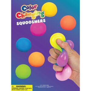 Color Change Squooshers Display Card Tomy