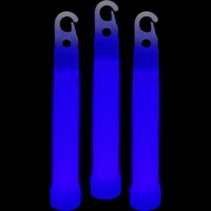 Glow Stick Blue 4In 50Pcs - Blue Glow Stick Product Shot - aa Global - GL1017