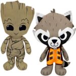 Guaradians Standing 14In Plush Asst - Rocket And Groot Plush Shot - aa Global - 3LGOG