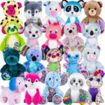 Jumbo Generic Plush 12In 14In Mix - Jumbo Plush Assortment Shot - aa Global - 3GJUMMIX49