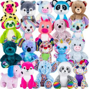 Jumbo Generic Plush 12In 14In Mix - Jumbo Plush Assortment Shot - aa Global - 3GJUMMIX49