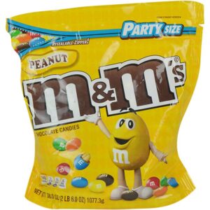 MMPE2-M&M's Peanut Candies-Case 6 bags