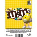 MMPE2D-M&M's Peanut Candies Display Card