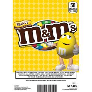 MMPE2D-M&M's Peanut Candies Display Card