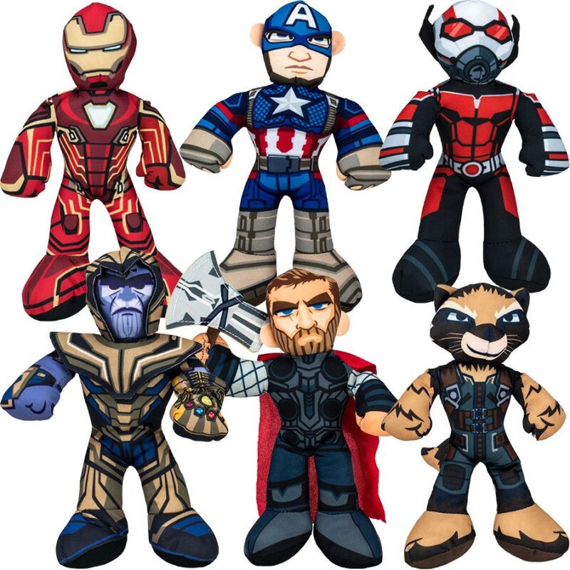 Marvel Avengers Plush 14In Asst - 6 Avengers Group Shot - aa Global - 3LAVEN