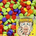 pucker ups coated sour candy