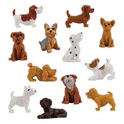 Adopt 12 dog breeds in 250 2-inch capsules! Cute 1" puppies for Gashapon & Tomy Gacha machines—great for collectors and animal lovers.