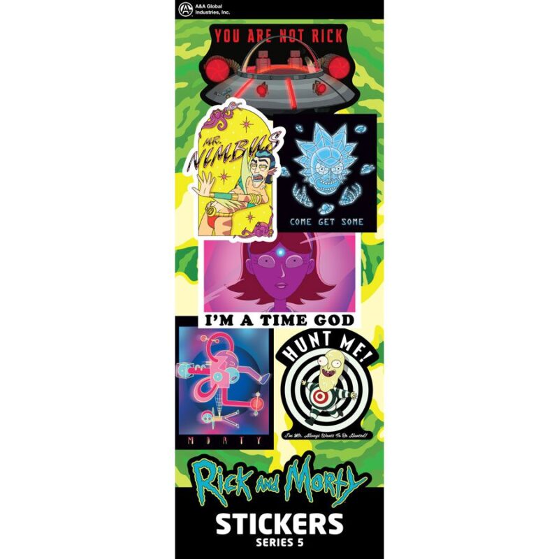 Rick and Morty Stickers (300 Pcs.)