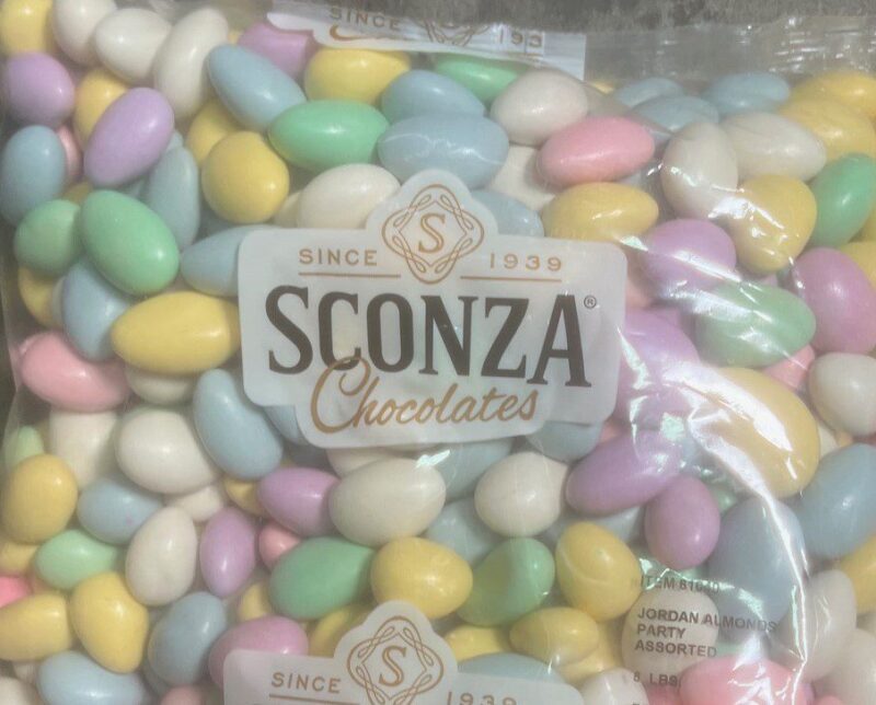 Sconza Jordan Almonds (5 Pounds)