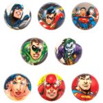 WAR17B-DC Comics 50mm 2in Foam Balls Mix 50pcs