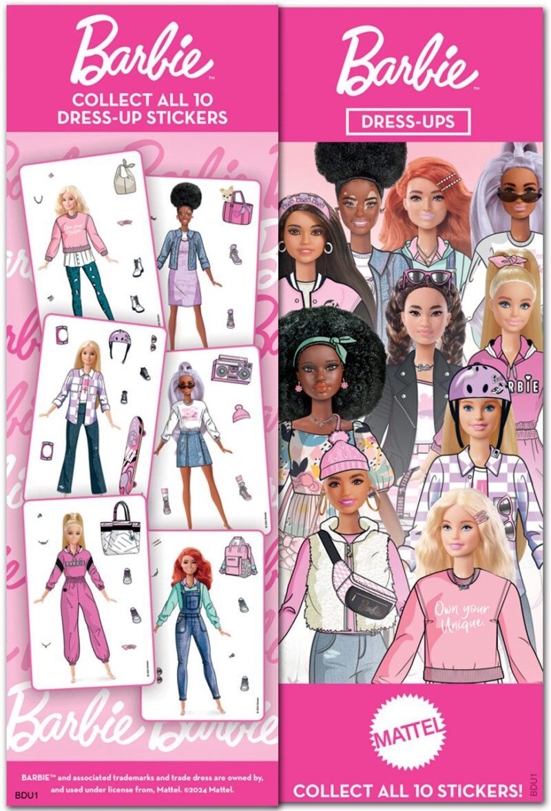 Barbie Dress Up Stickers