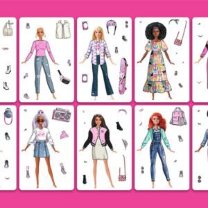 Barbie Dress Up Stickers