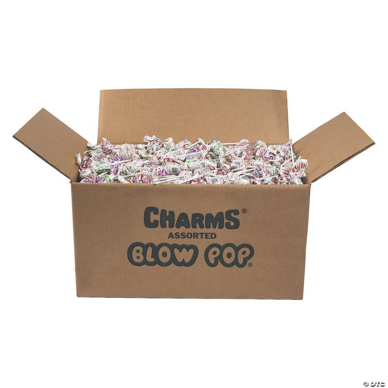 bulk case of Charms Blow Pops