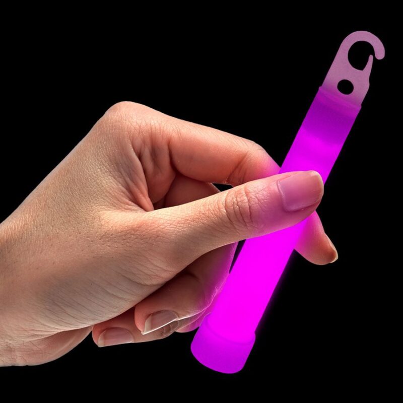 gl1019_aa global-glow-stick-pink-4in-50pcs-pink-glow-stick-in-hand-large