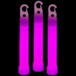 gl1019_aa global-glow-stick-pink-4in-50pcs-pink-glow-stick-large