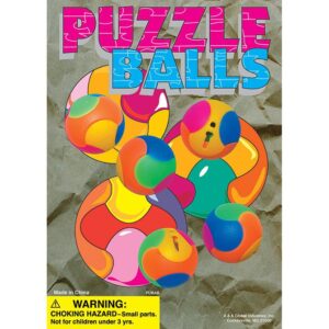 Puzzle Balls 100 pieces for bulk vending