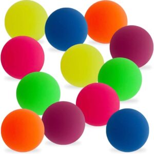 49mm (2-Inch) Frosty Hi-Bounce Ball Mix (40-Pack) Rubber Balls