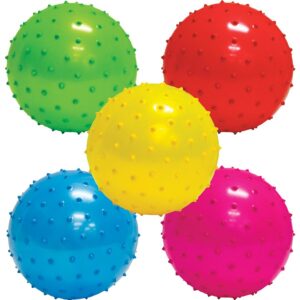 5KNOB-5in Inflatable Assorted Knobby Balls 250pcs