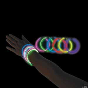 Assorted color glow bracelets