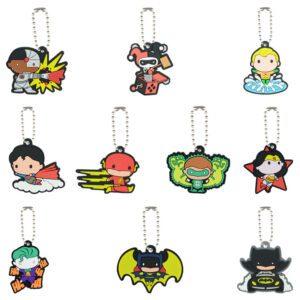 DC Comics™ Chibi Keychains Asst (100pcs)