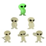 Glow-in-the-Dark Aliens in 1.1in Capsules (250 pcs)