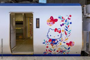 Haruka Hello Kitty Train