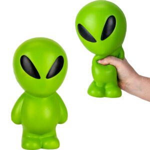 Jumbo Squishy Green Alien 11.5in