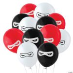 Ninja Warrior Party Balloons