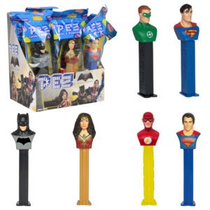 PEZ DC Comics Justice League Dispensers Display Box 12pcs