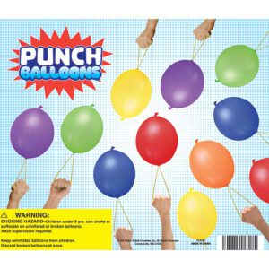 Punch Balloons Display Card