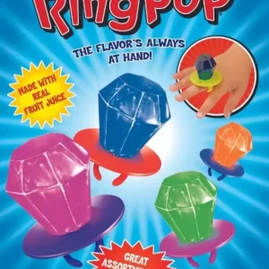 Colorful Ring Pops Candy for Party Favors and Prizes