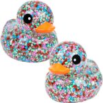 Rubber Animal Confetti Ducks