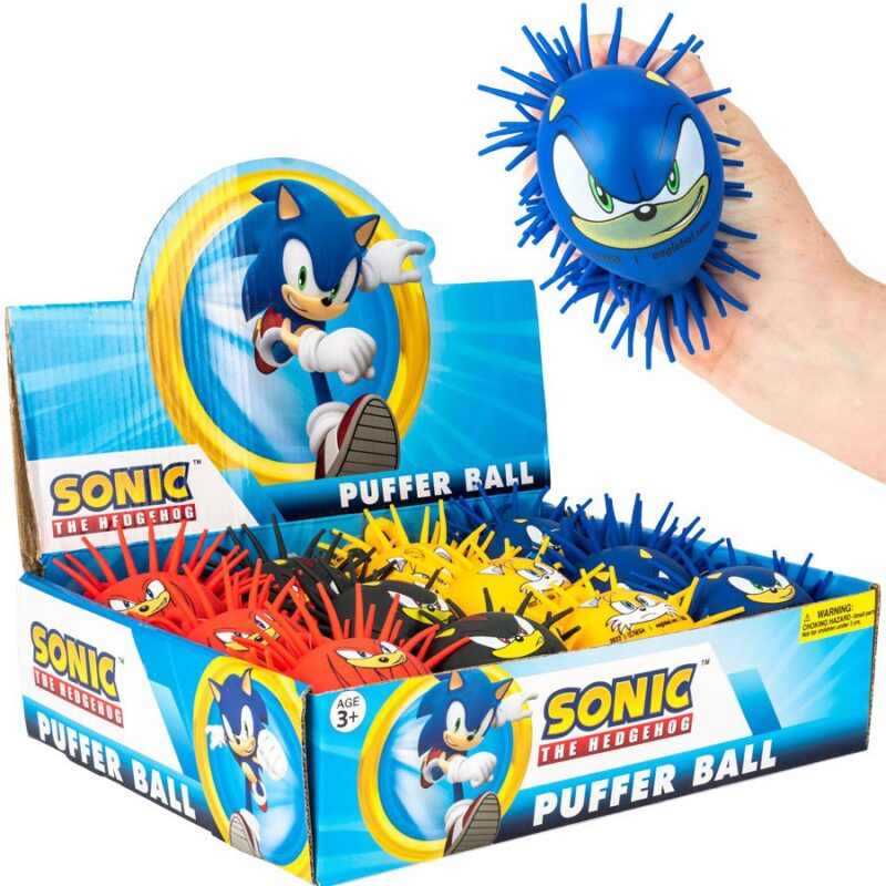 Sonic the hedgehog puffer ball