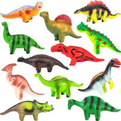 Squishy Dinosaur Toys 6 Inch Asst. (12 pcs.)