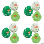 St. Patrick's Day Shamrock Rubber Ducks (240 pcs.)