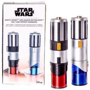 Star Wars Lightsaber Salt and Pepper Grinders