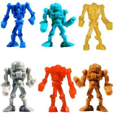 Warbots in 1.1-inch capsules. 250 action-packed robots in 6 colors—perfect for vending, trading, or battle-themed play!